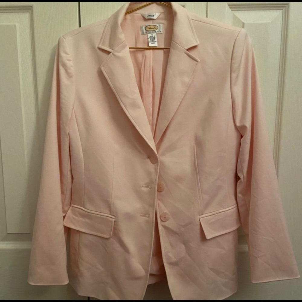 Pretty light pink blazer